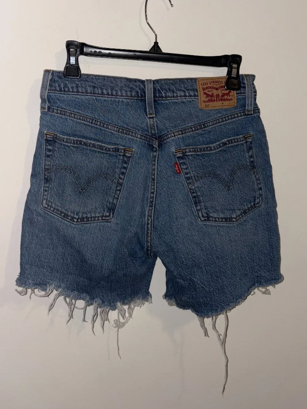 Mid Thigh Denim Shorts